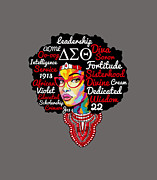 Delta Sorority Natural Hair Woman Sigma Theta Paraphernal Delta Sorority Natural Hair Woman Sigma Theta Paraphernal