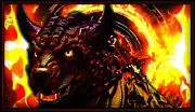 Demon Dog Digital Art by Shawn Dall Demon Dog Digital Art by Shawn Dall
