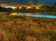 Deschutes River Sunrise Photograph by Thomas Hall