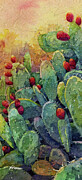 Desert Gems 2 -Prickly Pears 3 Painting by Hailey E Herrera