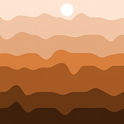 Desert Sands Minimalist Landscape Digital Art by Shelli Fitzpatrick Desert Sands Minimalist Landscape Digital Art by Shelli Fitzpatrick