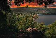 Devils Lake State Park Sunset Photograph by Dan Sproul