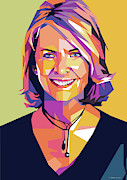 Diane Keaton 2 Painting by Retro Movie Posters Diane Keaton 2 Painting by Retro Movie Posters