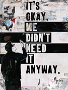 Didn't Need It Painting by Morley 
