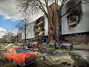 Disaster - Desolate Dystopian Decay Photograph by Mike Savad Disaster - Desolate Dystopian Decay Photograph by Mike Savad