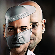 Disturbed parody portrait Digital Art by Christina Fairhead Art and Merch Disturbed parody portrait Digital Art by Christina Fairhead Art and Merch