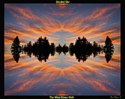 Divided Sky with Text Photograph by Ben Upham III