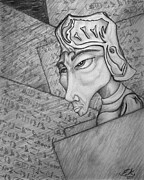 Doctrine of Eternal Life Drawing by Franklin Kielar