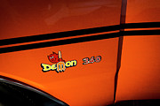 Dodge Demon Photograph by JJ Whitley Dodge Demon Photograph by JJ Whitley
