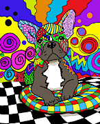Dog 144 Bulldog #1 Digital Art by Lucie Dumas Dog 144 Bulldog #1 Digital Art by Lucie Dumas
