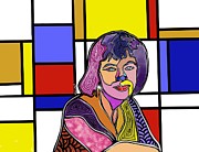Dona Digital Art by Marconi Calindas