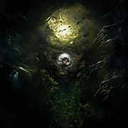 Down the Rabbit Hole 1 Digital Art by Georgina Hannay