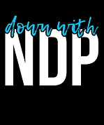 Down With NDP Nancy Pelosi Digital Art by Flippin Sweet Gear