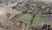 Downtown Brooklyn Aerial View Photograph by David Oppenheimer