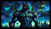 Draconian ARMADA Digital Art by Shawn Dall
