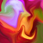 Dragon Digital Art by Nancy Levan