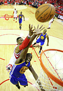 Draymond Green and Dwight Howard Photograph by Ronald Martinez