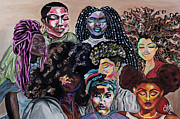 Dream a World Painting by Chiquita Howard-Bostic