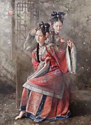Dream of virtuous lover Painting by Mingyue Wang Dream of virtuous lover Painting by Mingyue Wang