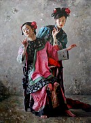 Dreaming of Flower Painting by MingYue Wang Dreaming of Flower Painting by MingYue Wang