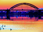 Drenched in Sunset Colors Photograph by Linda Stern Drenched in Sunset Colors Photograph by Linda Stern