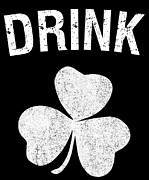 Drink St Patricks Day Group Digital Art by Flippin Sweet Gear