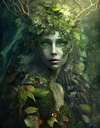 Dryad Forest Digital Art by Shanina Conway Dryad Forest Digital Art by Shanina Conway