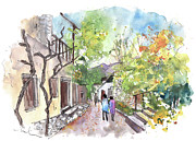 Duernstein 04 Painting by Miki De Goodaboom