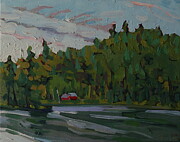 Dumoine Gravity Waves and Weather Painting by Phil Chadwick