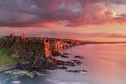 Dunluce Castle Sunset, Co Antrim, Northern Ireland Photograph by Adrian Hendroff