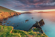 Dunquin Pier Sunset, Dingle Peninsula Photograph by Adrian Hendroff