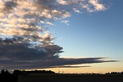 Dusk's Embrace Tranquil Twilight in the Countryside Photograph by Travel Essayist
