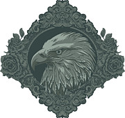 Eagle Digital Art by Jacob Zelazny