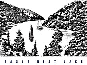 Eagle Nest Lake, New Mexico Digital Art by Long Shot