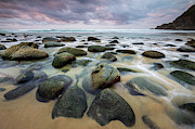 Ebb and Flow at Campelo Beach Valdovino Galicia Photograph by Sapiens Verbum