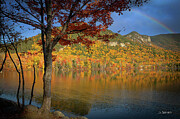 Echo Lake Rainbow Photograph by Jim Carlen