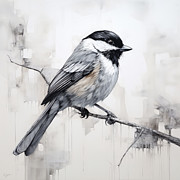 Echoes in Charcoal Painting by Lourry Legarde