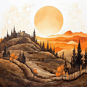 Echoes of Cypress Painting by Lourry Legarde Echoes of Cypress Painting by Lourry Legarde