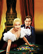 EDWARD G. ROBINSON, MIRIAM HOPKINS and GINA LOLLOBRIGIDA in BARBARY COAST -1935-. Photograph by Album