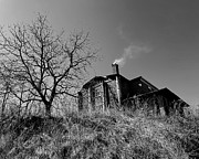 Eerie in the Country BW Photograph by Lee Darnell