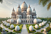 Egg Palace 1 Digital Art by Lisa Yount