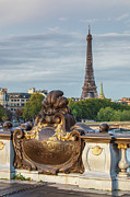 Eiffel Tower from Pont Alexandre III, Paris Photograph by Adrian Hendroff