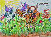 Ein Warmer Fruehlingstag - A Warm Spring Day Mixed Media by Mimulux Patricia No