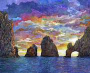 El Arco - Arch of Cabo San Lucas Painting by Hailey E Herrera