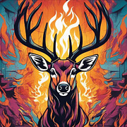 Elafi PhatSunny album cover Painting by John Gholson