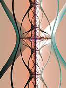 Elegant Fractal Digital Art by Cindy's Creative Corner