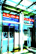 Elevator At The Airport In Warsaw, Poland Photograph by John Siest