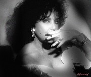 Elizabeth Taylor 7 . Culver City, CA 1987 Photograph by Gary Bernstein