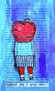 Elizabeth Was a Rotten Apple Painting by Jo Potocki
