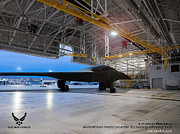 Ellsworth AFB B-21 Raider Digital Art by Custom Aviation Art